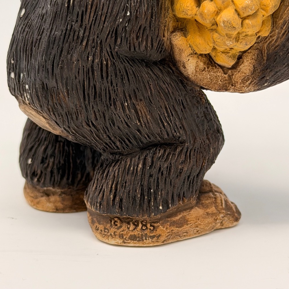 Vintage 1985 Stone Critters‎ Chimpanzee Figurine SC-195 United Design Corp USA - Picture 11 of 16
